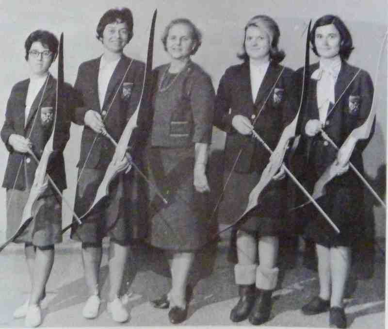 1965 archery team